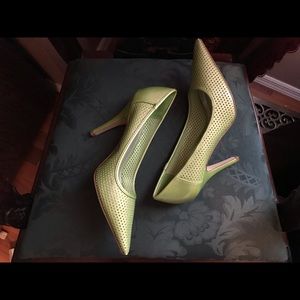 Lime Green Heels
